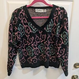 Vintage Carducci Patterned Sweater